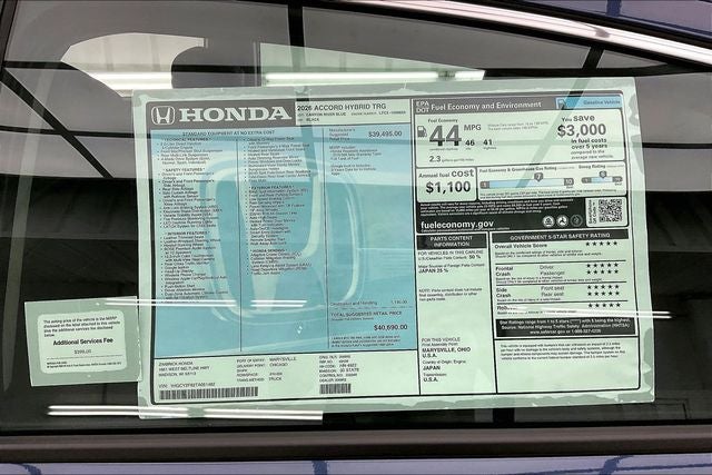 2026 Honda Accord Hybrid Touring