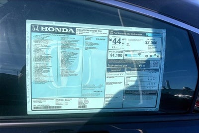 2026 Honda Accord Hybrid Touring InStock