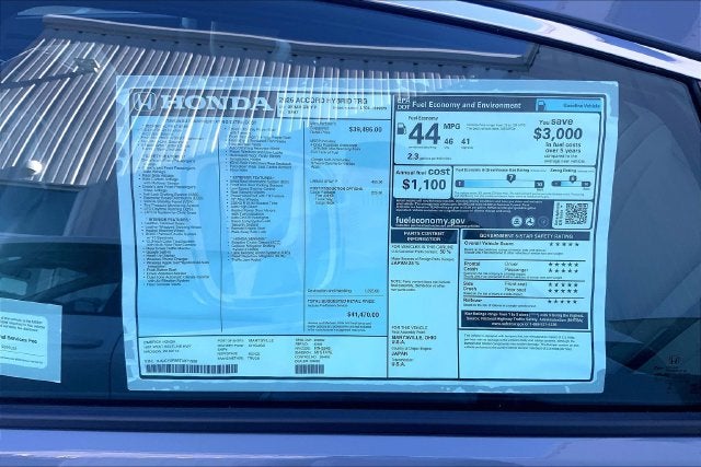 2026 Honda Accord Hybrid Touring InStock