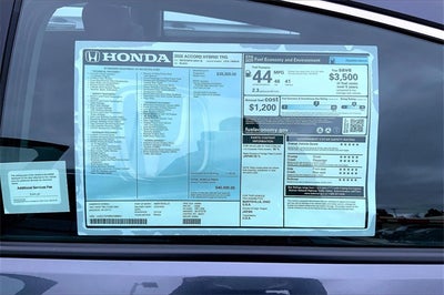 2025 Honda Accord Hybrid Touring