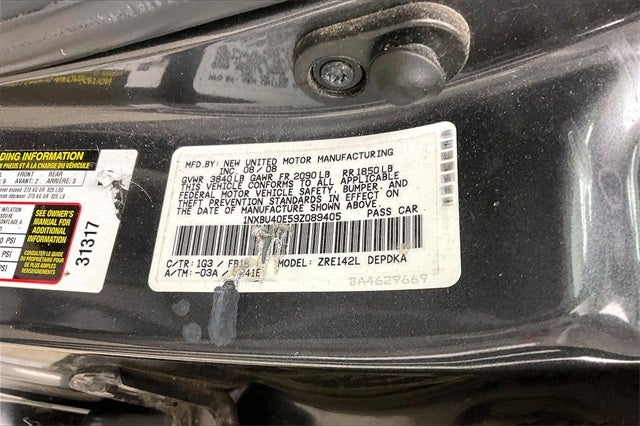 2009 Toyota Corolla LE