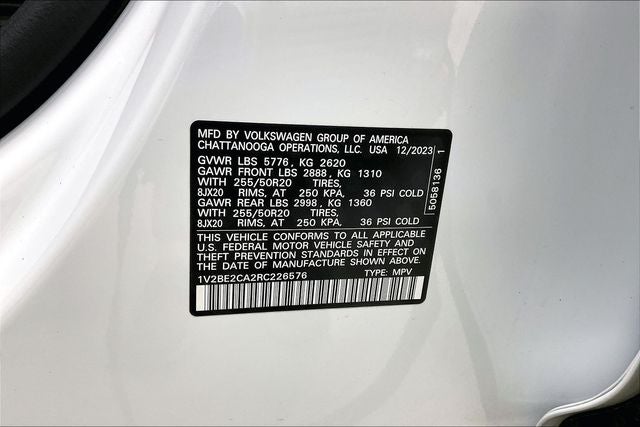 2024 Volkswagen Atlas Cross Sport 2.0T SEL