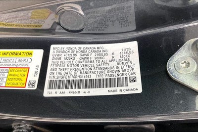 2024 Honda Civic EX