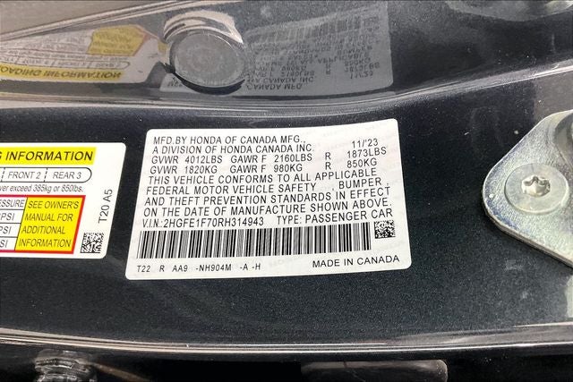 2024 Honda Civic EX
