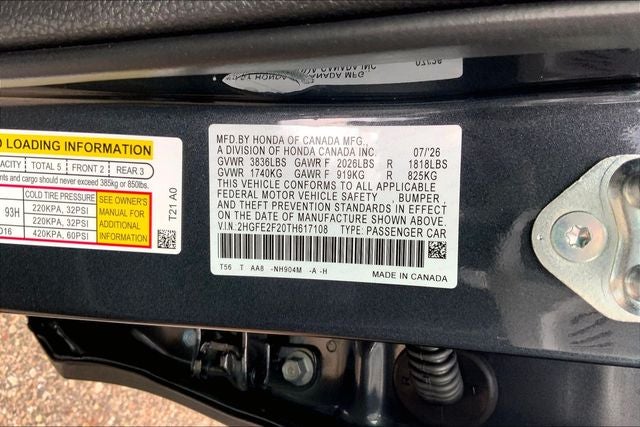 2026 Honda Civic LX InStock