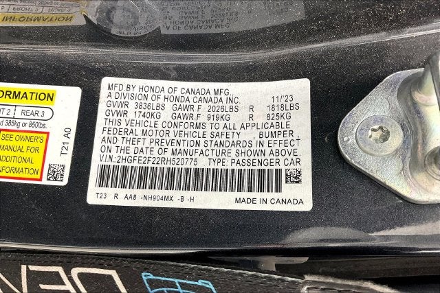 2024 Honda Civic LX