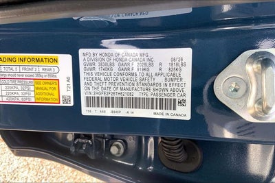 2026 Honda Civic LX InStock