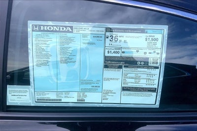 2026 Honda Civic LX InStock