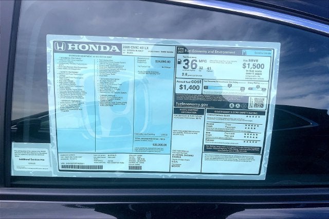 2026 Honda Civic LX InStock