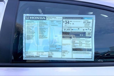 2026 Honda Civic Sport