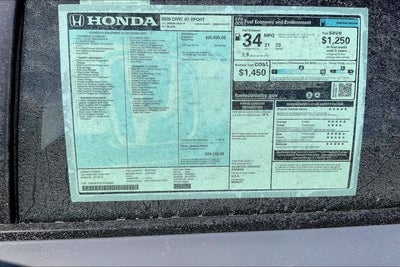 2026 Honda Civic Sport