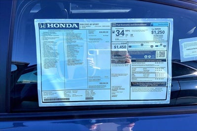 2026 Honda Civic Sport