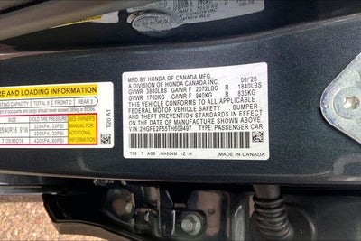 2026 Honda Civic Sport