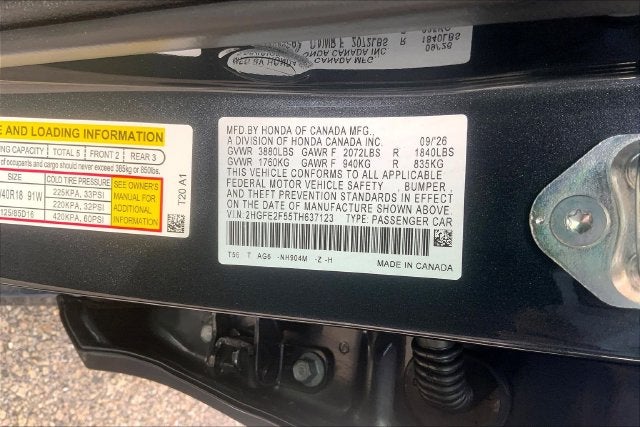 2026 Honda Civic Sport InStock