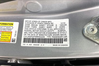 2024 Honda Civic Sport
