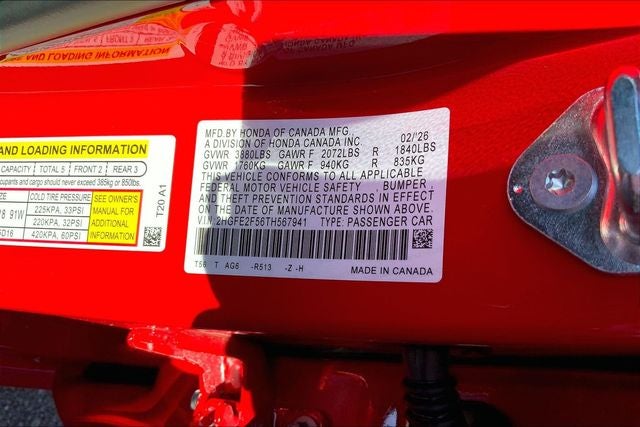 2026 Honda Civic Sport