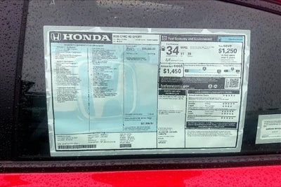 2026 Honda Civic Sport InStock