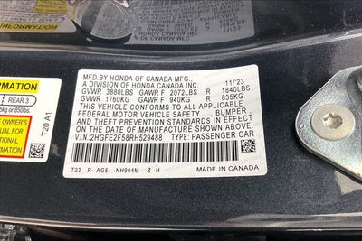 2024 Honda Civic Sport