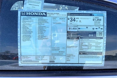 2026 Honda Civic Sport