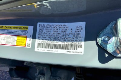 2026 Honda Civic Sport