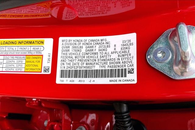 2026 Honda Civic Sport