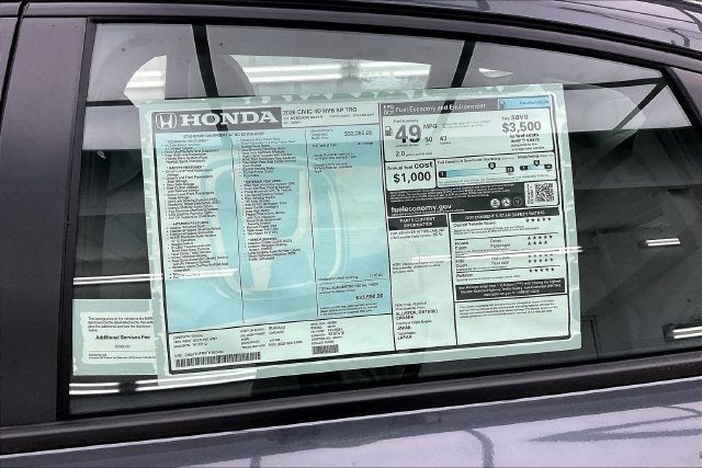 2026 Honda Civic Hybrid Sport Touring InStock