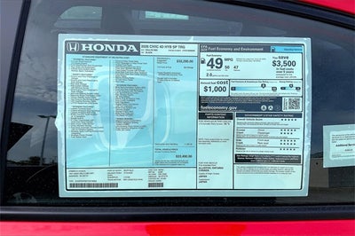 2026 Honda Civic Hybrid Sport Touring