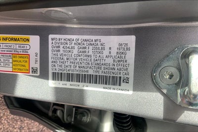 2026 Honda Civic Hybrid Sport InStock