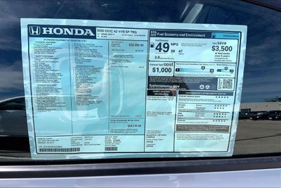 2026 Honda Civic Hybrid Sport Touring InStock