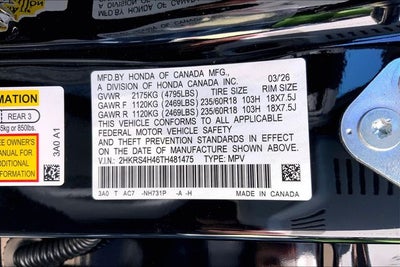 2026 Honda CR-V EX