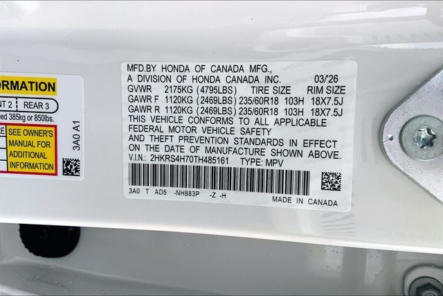 2026 Honda CR-V EX-L