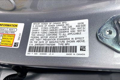 2026 Honda CR-V EX-L