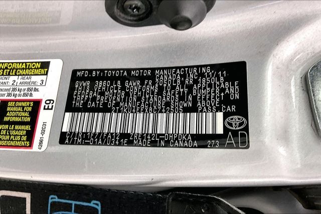 2011 Toyota Matrix Base