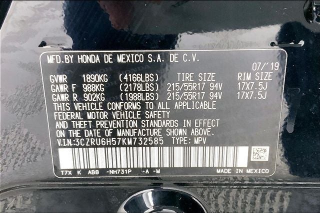 2019 Honda HR-V EX