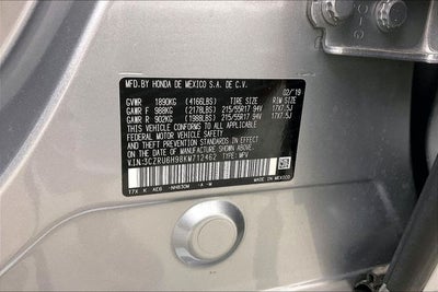 2019 Honda HR-V Touring