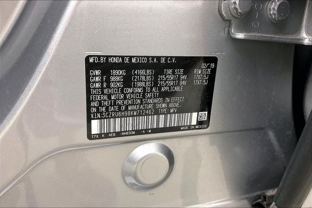 2019 Honda HR-V Touring