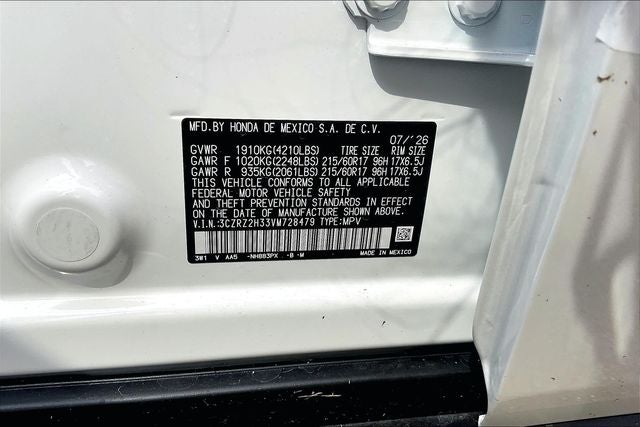2027 Honda HR-V LX InStock