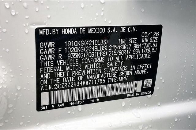 2027 Honda HR-V LX