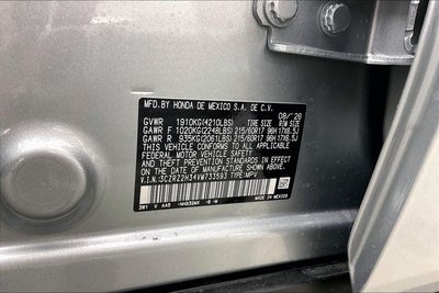 2027 Honda HR-V LX InStock