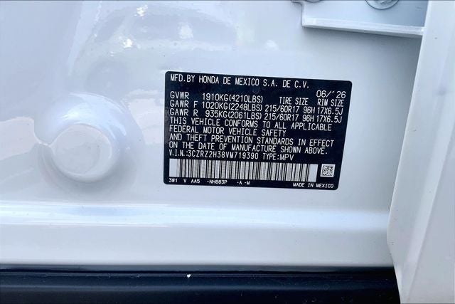 2027 Honda HR-V LX