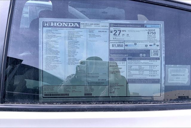 2026 Honda HR-V Sport