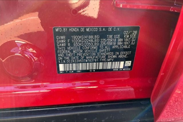 2026 Honda HR-V Sport