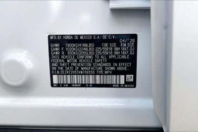 2027 Honda HR-V Sport