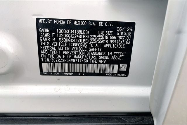 2027 Honda HR-V Sport InStock