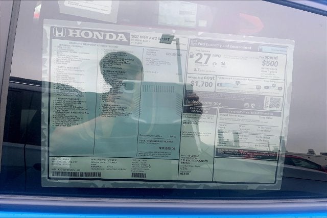 2027 Honda HR-V Sport InStock