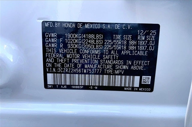 2026 Honda HR-V Sport