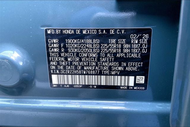 2026 Honda HR-V Sport