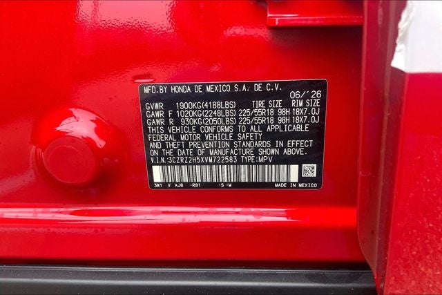 2027 Honda HR-V Sport InStock