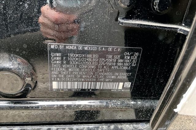 2027 Honda HR-V EX-L InStock