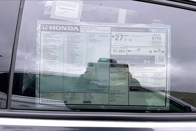 2026 Honda HR-V EX-L